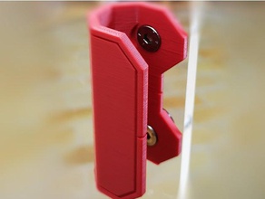 la manija de puerta las impresoras 3d Impresora piezas el pestillo handgriff 3d print model - Mito3D