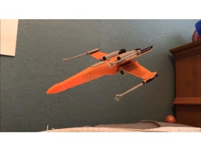 multi-material de x-wing A impressão 3d 3d print model - Mito3D
