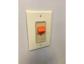 sliding light switch household 3d print model - Mito3D