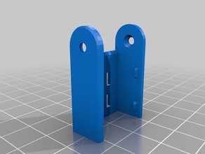 cablechain bedcornercover sturdyfied La impresión en 3d 3d print model - Mito3D