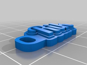 kc rik Anahtarlık özelleştirilmiş 3d print model - Mito3D