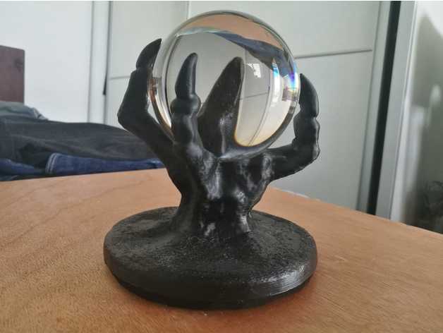 orb esfera stand diy cristal 3D print model - Mito3D