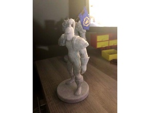 mundo de warcraft - el odre la estatua juegos video alianza figura juego wow 3d print model - Mito3D