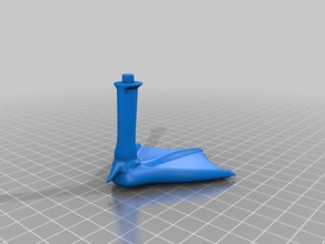 anatra-piede ikea vesken arredamento anatra piedi hack 3d print model - Mito3D