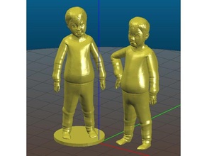 japonais garçon personnes enfant les enfants le 3d print model - Mito3D