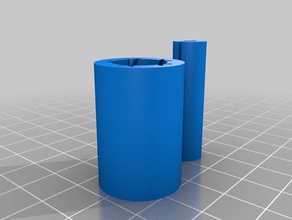 my customized linear ptfe bushing bearing - parametric 3d printer accessories 3d print model - Mito3D