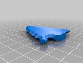 punta flecha 1 3d printing 3d print model - Mito3D