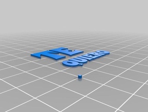my customized letter office 3d print model - Mito3D