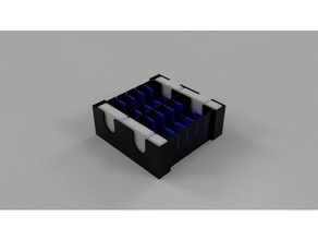 dresde cooperativa de la tarjeta caja del juego organizador juegos boardgame inserta dresden files 3d print model - Mito3D