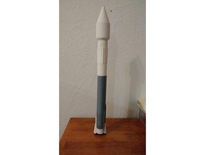 atlas vehículos la nasa el cohete espacio nave espacial 3d print model - Mito3D
