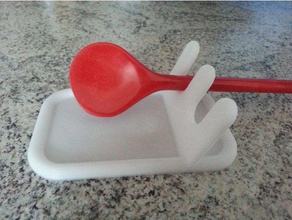 spoontray kitchen & dining cooking spoon holder 3d print model - Mito3D