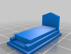 pierre tombale 2 bâtiments et structures de l'architecture à l'échelle ho n échelle 3d print model - Mito3D