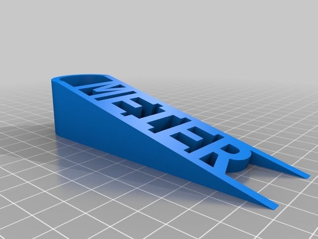 meine angepasste Tür zu stoppen office kundengebundene 3D print model - Mito3D