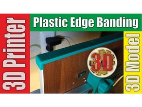 plastic edge banding household 3d print model - Mito3D