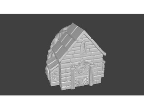 crypt miniature buildings & structures boardgame building dnd frostgrave ghoul ghouls grave halloween headstone kings war kow tabletop terrain undead warhammer 3d print model - Mito3D