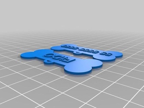 huesito muestra chico Haustiere kundengebundene 3d print model - Mito3D