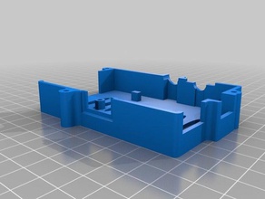 raspberry pi modelo b, caso de 75mm no soporte vesa Impresora 3d accesorios 3d print model - Mito3D