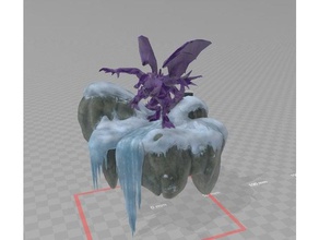 büyük şeytan diorama oyunlar 3d print model - Mito3D