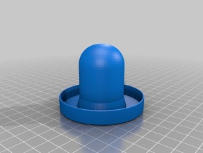 shuffle puck taşınabilir mizahı hava hokeyi 3d print model - Mito3D