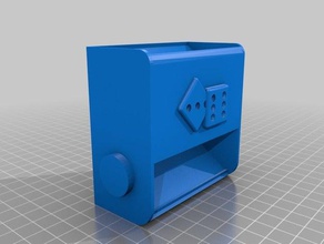dice tower v2 3d print model - Mito3D