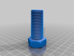 rolling pin bolt parts customized 3d print model - Mito3D