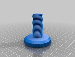 rolling pin bolt v2 Teile kundengebundene 3d print model - Mito3D
