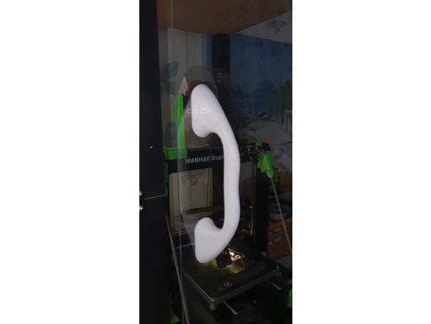 schrankt r-griff do agregado familiar 3D print model - Mito3D