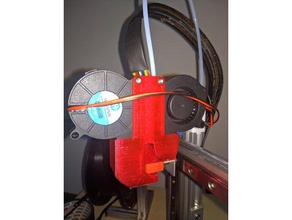 cetus duplo duto do ventilador Impressora 3d de peças cetus3d 3d print model - Mito3D