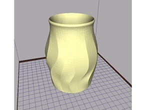 vase 130x90 art 3d print model - Mito3D