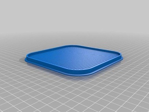 80 mm ventilation grid household customized 3d print model - Mito3D