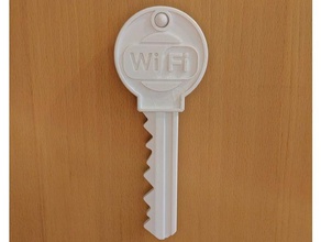 wifi-key-holder gadgets wifi-holder 3d print model - Mito3D