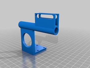 support manometre anet a8 3d printer accessories 3d print model - Mito3D