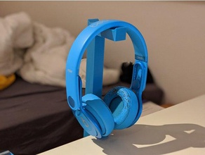 headphoneholder organization audio audiophile headphone hanger holder headphonholder 3d print model - Mito3D