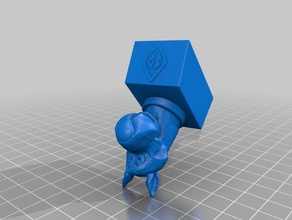 scooby bust plinth sculptures doo 3d print model - Mito3D