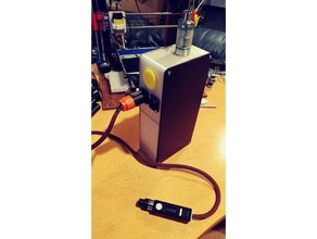komisch große box mod vape-station diy diy-vape dna200 dna250 die e-Zigarette evolv dna vape 3d print model - Mito3D