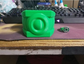 green lantern ring size kilowog costume 3d print model - Mito3D