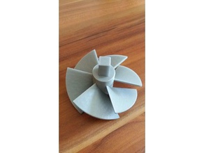 turbine de l'eau l'apprentissage l'énergie verte kaplan modèle renouvelable 3d print model - Mito3D