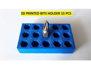 15 pcs bits tool holder 3d printing diy 3d print model - Mito3D