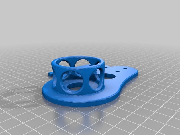 cittadella paint pot titolare strumenti di disegno 3D print model - Mito3D
