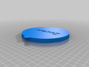 sugar can lid containers aufbewahrungsdose dosendeckel bowl zucker 3d print model - Mito3D