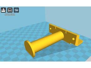 filament holder 3d printer parts sigma profile 3d print model - Mito3D