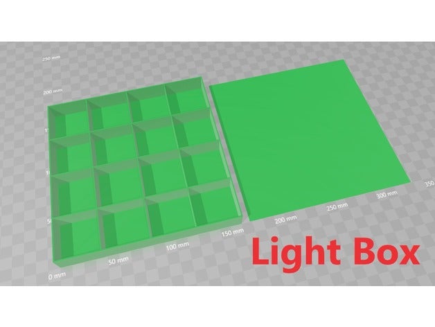 ledlightbox diy 3d-gedruckt 3d-Drucker aduino box cool deko gaminglight gaming licht ledbox - leds led-Licht die Programmierung rgb 3D print model - Mito3D