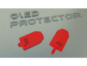 fatshark hdo-Glas-protector hobby flexibel hdo Objektiv Objektiv-Abdeckung Beschützer oled pressfit protector tpu tpu-filament 3d print model - Mito3D