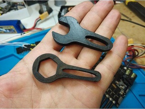 er11 collet wrench cnc 3d print model - Mito3D