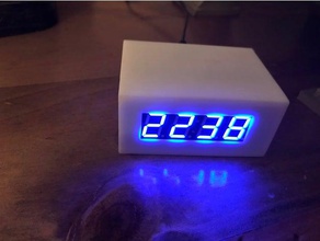 esp8266 tm1637 internet clock household supplies 3d print model - Mito3D