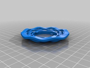 beyblade rafale wavebuster cadre jouets & jeux 3d print model - Mito3D