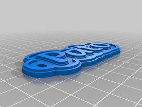 llavero de pato llaveros personalizado 3d print model - Mito3D