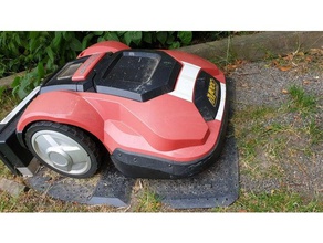 meec robot lawn mover wheel stopper outdoor & garden 1200 clipper gforce jula rusta sr1800 3d print model - Mito3D