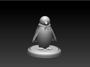 pinguino del capo giochi e giocattoli dungeons dragons in miniatura miniature pathfinder 3d print model - Mito3D