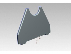 support rolls filament 160x80 3d printer accessories 3d print model - Mito3D